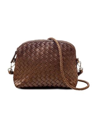 Brown leather Chunky Fellini bag DRAGON DIFFUSION | 8011DGS6MATTAN